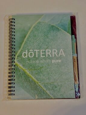 doTERRA Convention Notebook & Pen "Pursue Whats Pure" Essential Oils Brand New